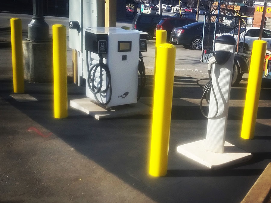 Merchants’ Lot Car Charging Station – Waynesville, NC